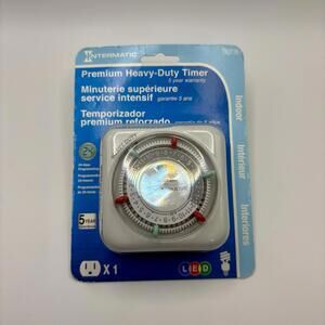 Intermatic Premium Heavy-Duty Timer TN311K Indoor 24 Hours Lights Appliances NEW